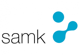 SAMK logo.