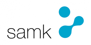 SAMK logo.